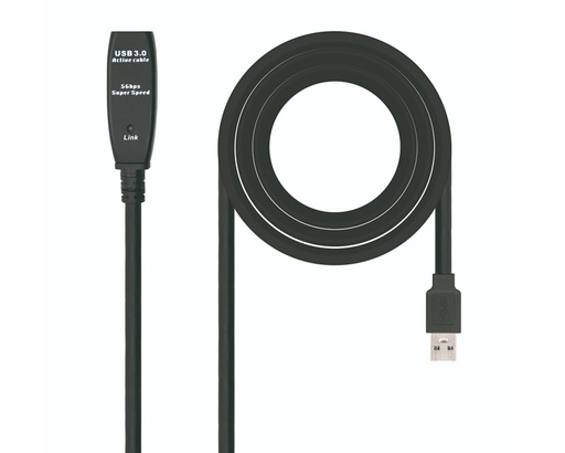 [24586] CABLE EXTENSION USB 3.0 TIPO A/M-A/H 5M NANOCABLE