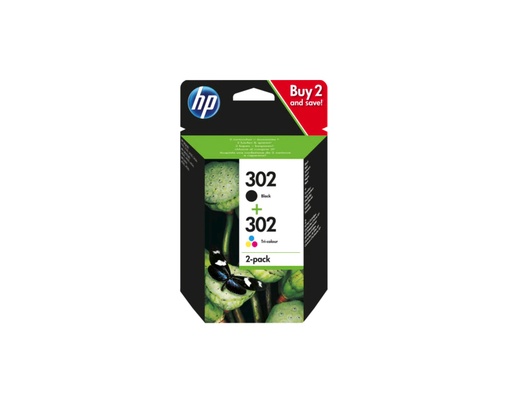 [24033] MULTIPACK CARTUCHOS HP Nº302 (X4D37AE)