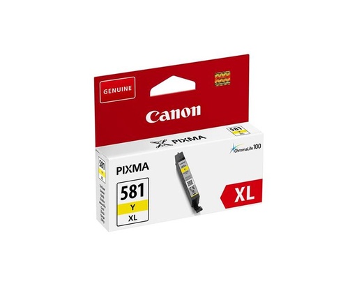 [22675] CARTUCHO TINTA AMARILLO CANON CLI-581 XL
