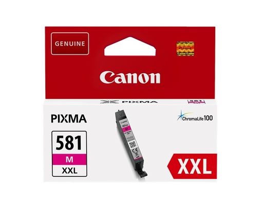 [22670] CARTUCHO TINTA MAGENTA CANON CLI-581 XXL