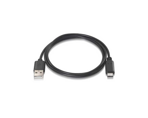 [22001] CABLE USB 2.0 3A TIPO USB-C/M- A/M 2 M NEGRO NANOCABLE
