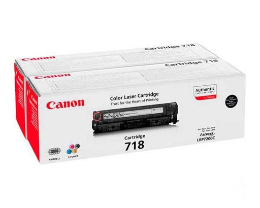 [21348] TONER BLACK CANON MF724/728/729CX/LBP7210/7660/7680 (PACK 2 UND)