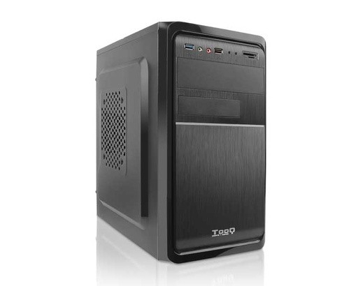 [21155] CAJA MINITORRE MICROATX TQC-4735U FA/500 NEGRO TOOQ