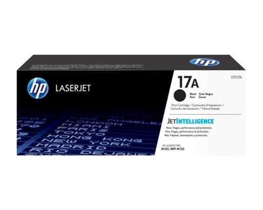[21141] TONER NEGRO 17A LASERJET PRO M102/130