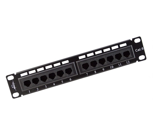 [20453] PATCH PANEL 12 PORT 10" UTP C6