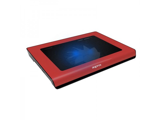[20318] LAPTOP COOLER PAD 14" 2 LEDS ROJO APPROX