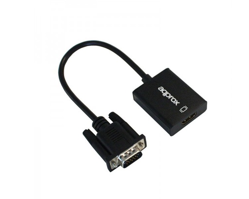 [20291] ADAPTADOR VGA A HDMI APPROX
