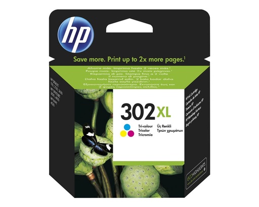 [20049] CARTUCHO TINTA COLOR HP 302 XL (F6U67AE)