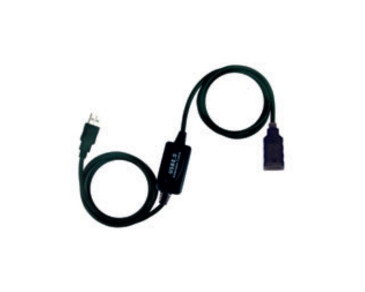 [19044] CABLE USB2.0 PROLONGADOR CON AMPLIFICADOR TIPO A/M-A/H 15 M NANOCABLE