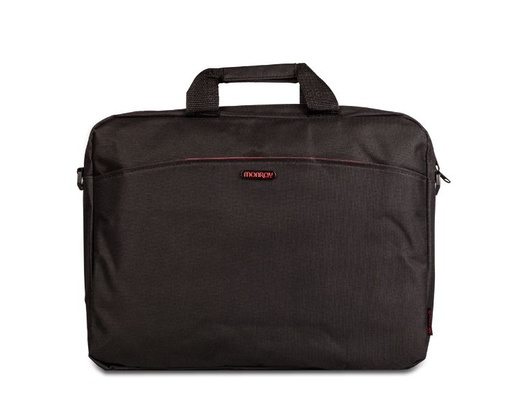 [18753] MALETIN MONRAY ENTERPRISE 15.6" NEGRO/ROJO NGS