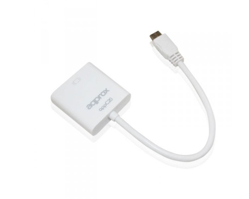[18496] ADAPTADOR MINI HDMI A VGA APPROX