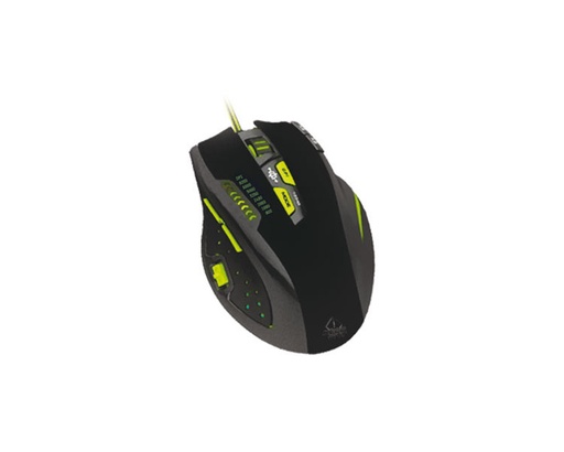 [15488] RATON GAMING WIRED LASER X9 PRO NEGRO KEEPOUT