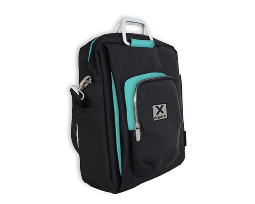 [15361] MALETIN VERTICAL 15.6" NEGRO/AZUL APPROX