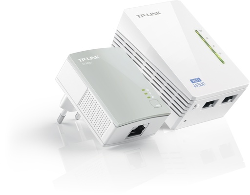 [13465] TP-LINK POWERLINE ETH 300Mbps WPA4220+ PA4010 WIFI
