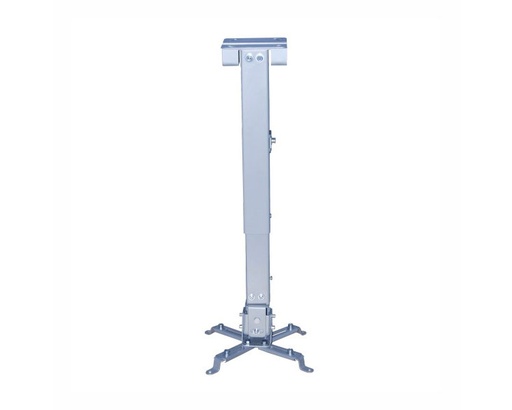 [13284] SOPORTE TECHO VIDEO-PROYECTOR INCLIN PLATA UNIVERSAL TOOQ