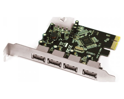 [13154] ADAPTADOR PCI-E 4 P. USB 3.0 APPROX