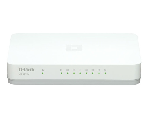 [12943] D-LINK SWITCH 8 PUERTOS 10/100/1Gbit DLINKGO