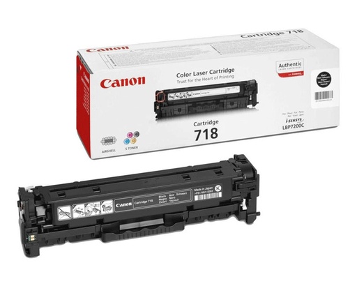 [10624] TONER NEGRO CANON MF724/728/729CX/LBP7210/7660/7680 (718)