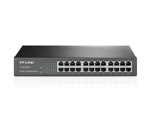[9965] TP-LINK SWITCH 24 PORT 10/100 RACK 13''